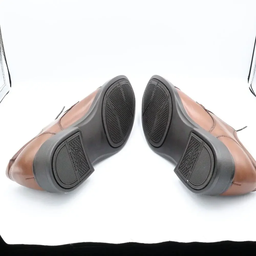 Florsheim Forecast 12191 Men's Size 11M Brown Leather Waterproof Cap Toe Oxford